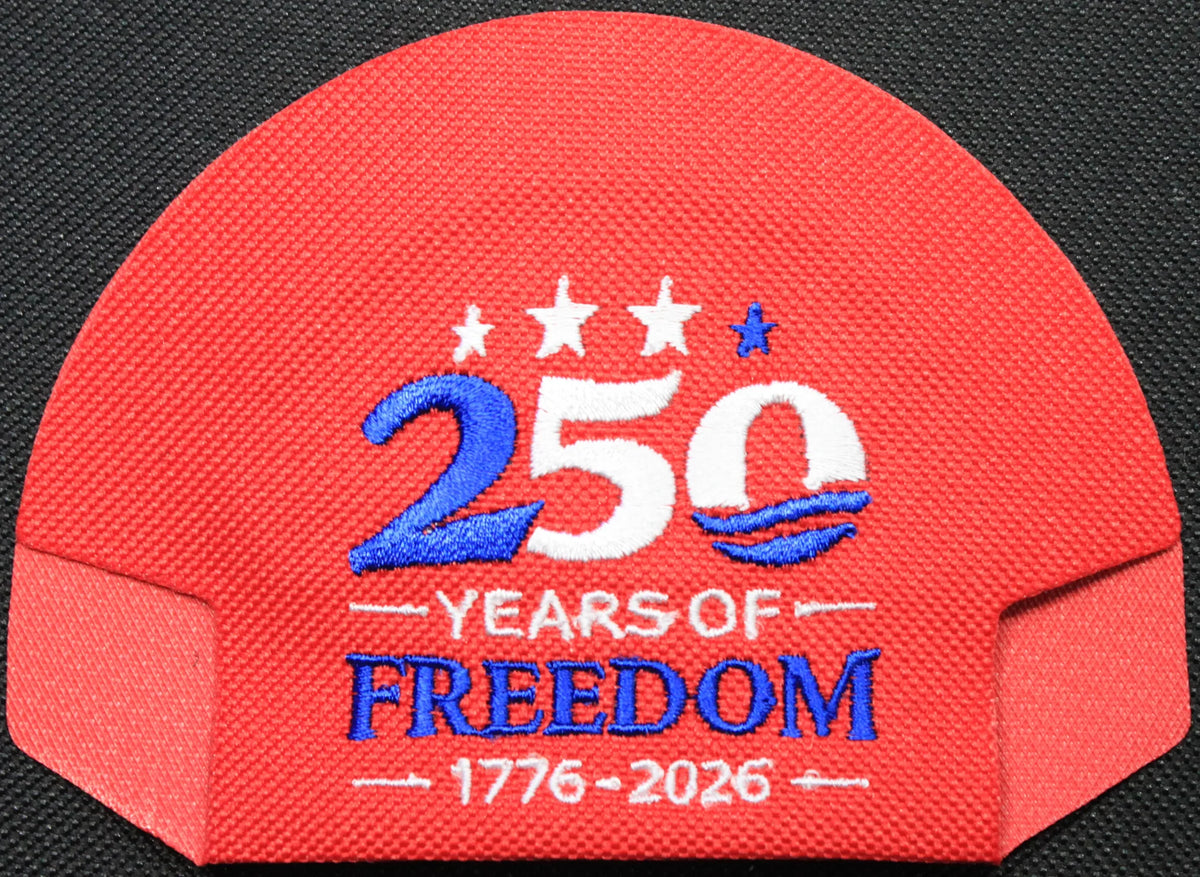 America 250 Ball Kap Bak in Red