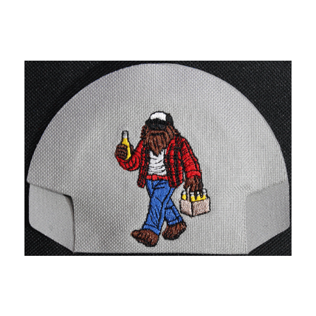 Bigfoot Party — Silver — on cap