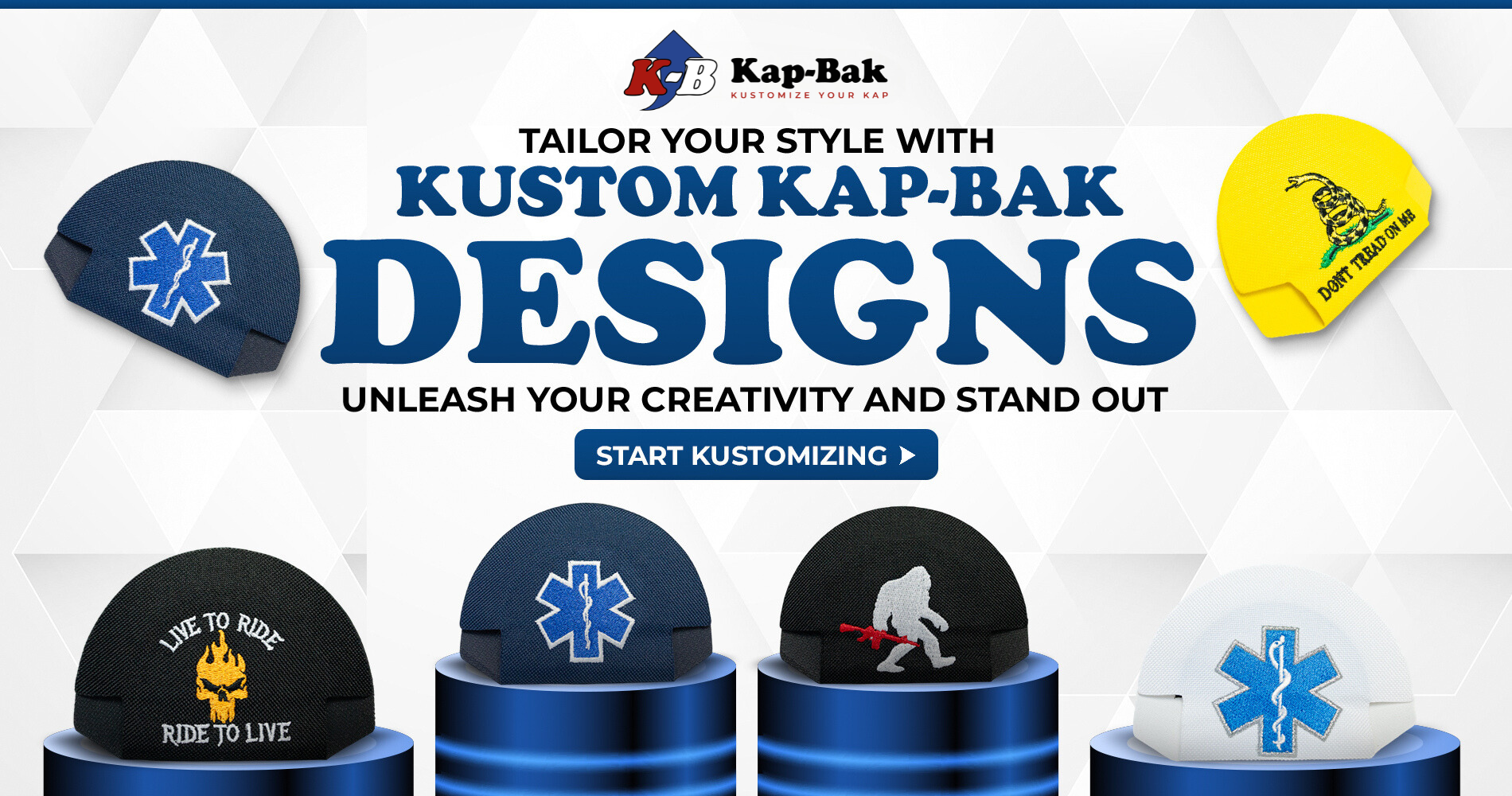 Kap-Bak | The Ultimate Customizable Cap Accessory