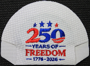 America 250 Kap Bak in White