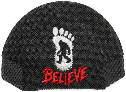 Bigfoot Believe Ball Kap Bak in Black