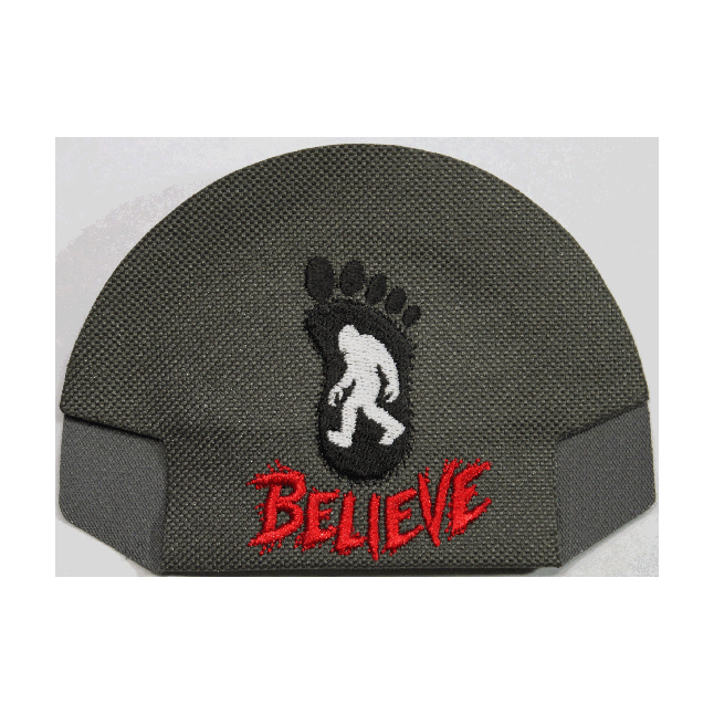 Bigfoot Believe — Charcoal — on cap