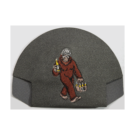 Bigfoot 6-Pack — Charcoal — on cap