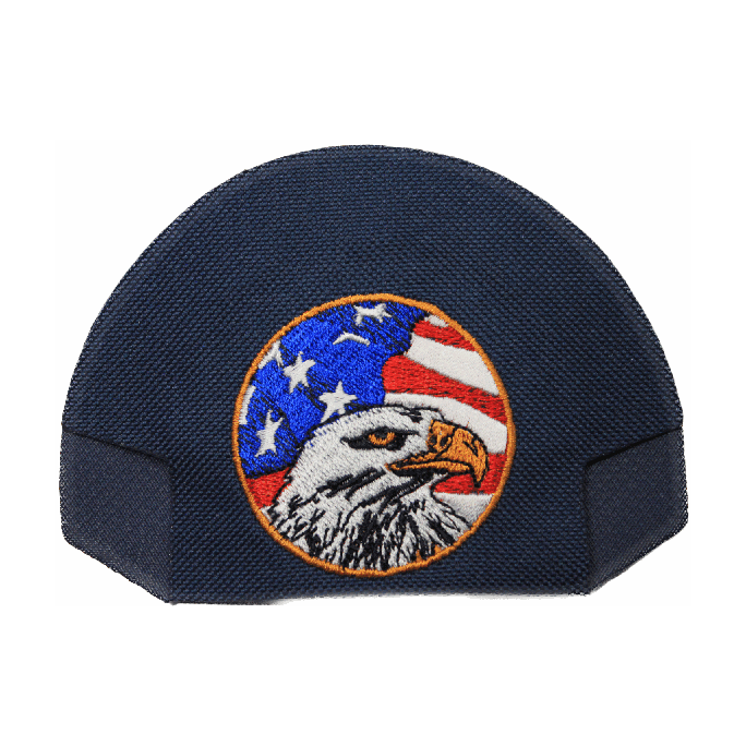 Eagle Flag — Navy Blue — on cap