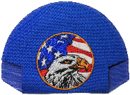 Eagle Flag Kap Bak in Royal Blue