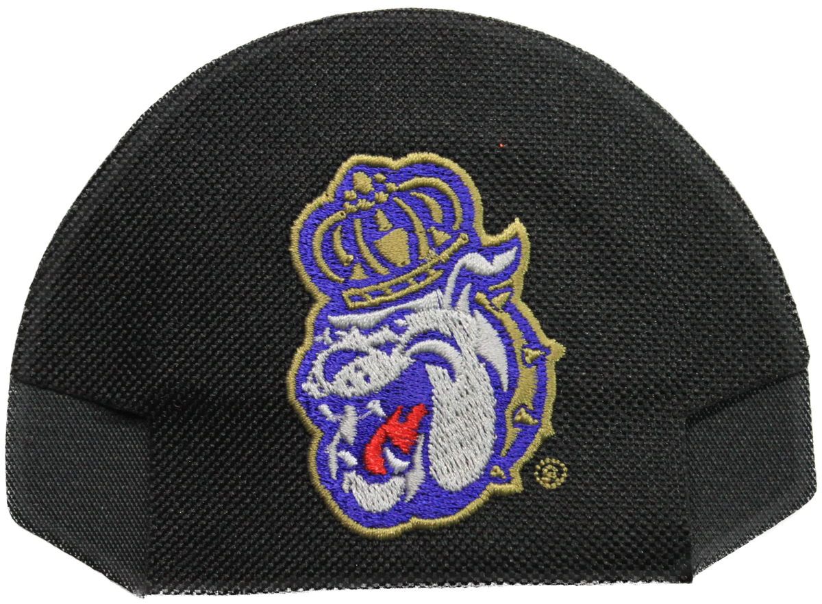 James Madison University Duke Head Ball Kap Bak in Black