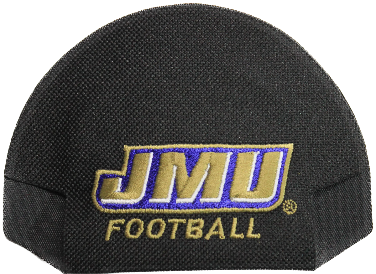 James Madison University JMU Football Ball Kap Bak in Black
