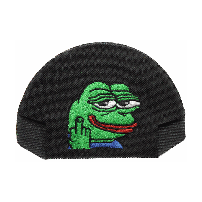 Pepe Birdie — Black — on cap