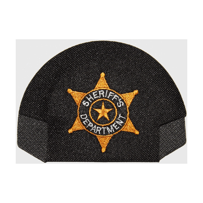 Sheriff's Department — Black — on cap