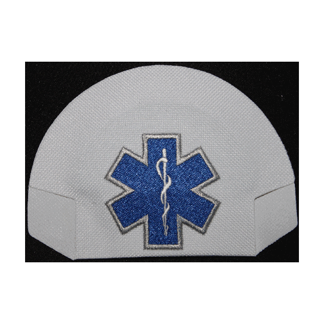 Star of Life — White — on cap