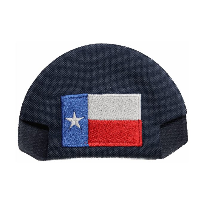 Texas Flag — Navy Blue — on cap
