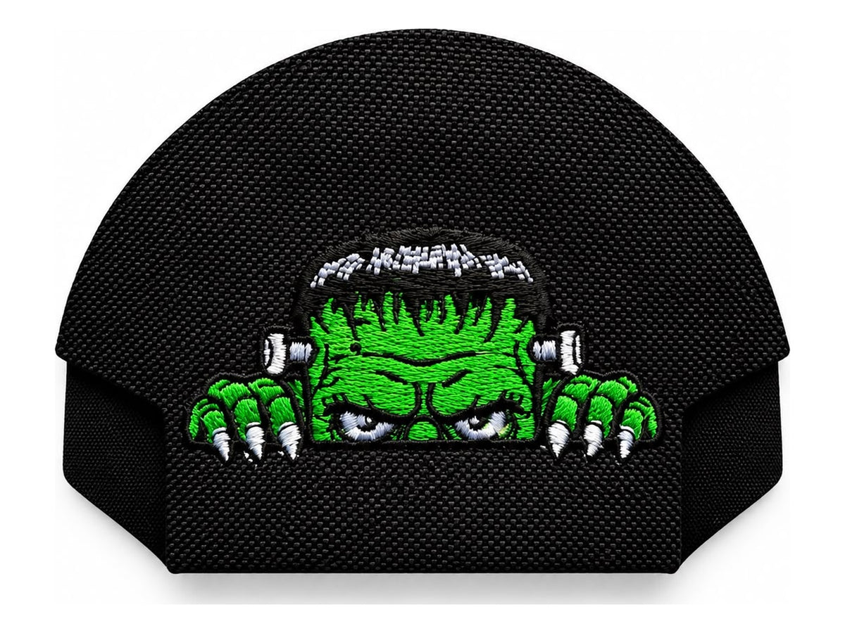 Halloween Frankenstein Black embroidered Kap Bak