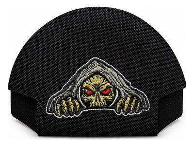 Halloween Grim Reaper Black embroidered Kap Bak