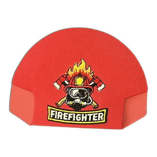 Firefighter Kap-Bak - Red with Firefighter Emblem