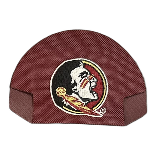 FSU Garnet Seminole Head Kap-Bak