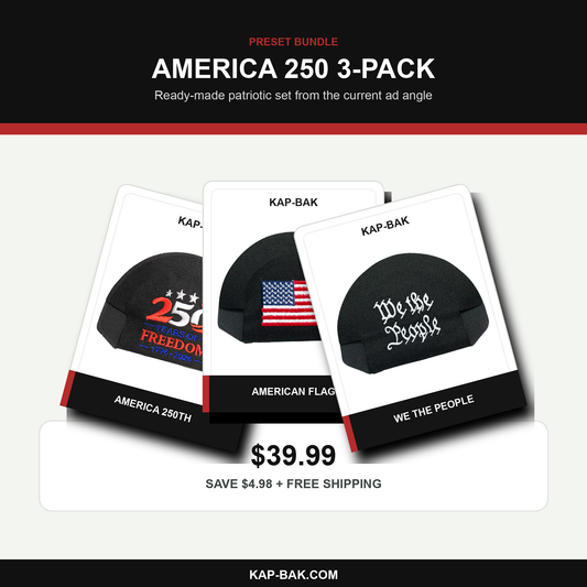 America 250 preset 3-pack Kap-Bak bundle product image